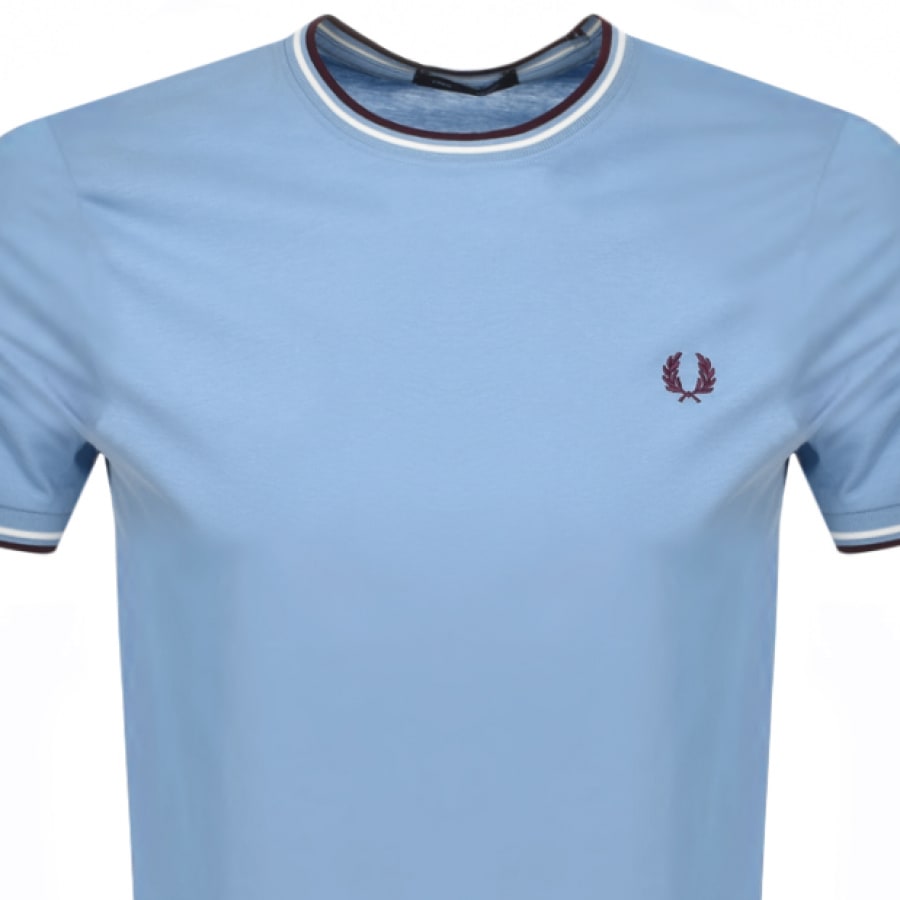 Alternative Image for ProductFred Perry Twin Tipped T Shirt Blue2
